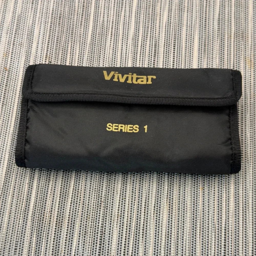 Vivitar Series 1 58mm Lens Filter Set 10X Macro Close-Up +1 +2 +4 FLD with Case‎